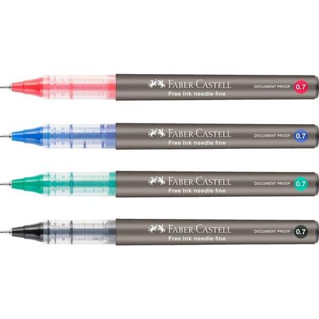 Στυλό FABER CASTELL Free Ink Needle Roller Micro 0.5mm διάφορα χρώματα - Ανακάλυψε Στυλό & Ανταλλακτικά σε τεράστια ποικιλία για χρήση στο σχολείο, στο σπίτι ή στο γραφείο από το Oikonomou-shop.gr.