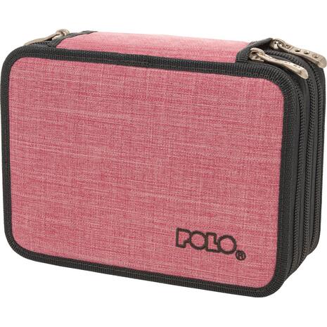 Κασετίνα τριπλή POLO Solido Vivid Pink - Έντονο Ροζ (9-37-279-4000) - Ανακαλύψτε επώνυμες Κασετίνες κορυφαίων brands και συνδύασέ τες με τις αγαπημένες σου Σχολικές Τσάντες από το Oikonomou-Shop.gr.