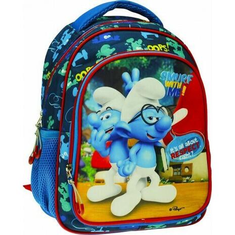 Σακίδιο πλάτης νηπίου GIM Smurfs with me (344-22054) - Ανακαλύψτε επώνυμες Σχολικές Τσάντες Πλάτης κορυφαίων brands από το Oikonomou-Shop.gr.