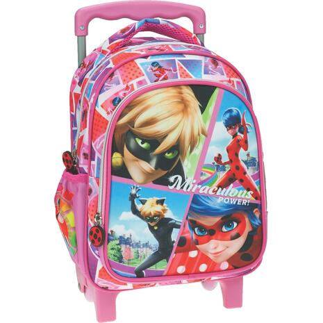 Σακίδιο τρόλεϊ GIM Miraculous Lady Bug Power (346-06072) - Ανακάλυψε μεγάλη ποικιλία από Σχολικές Τσάντες Τρόλεϊ για να ξεκινήσεις την νέα σχολική χρονιά χωρίς περιττά βάρη από το Oikonomou-Shop.gr.