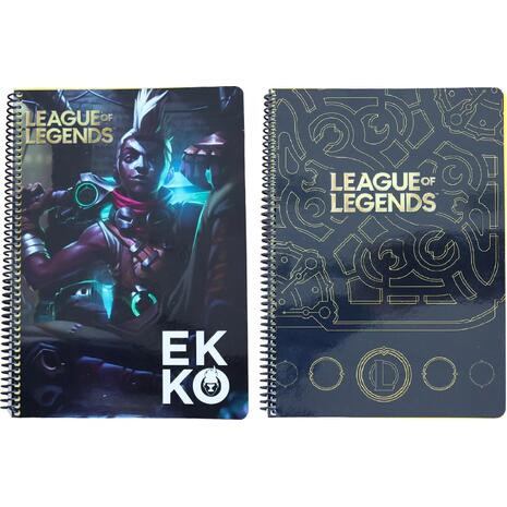 Τετράδιο σπιράλ GIM League of Legends Α4 2 θεμάτων 70 φύλλα διάφορα σχέδια (345-05440) - Ανακάλυψε Τετράδια σχολικά για μαθητές και φοιτητές για το γραφείο ή το σπίτι από το Oikonomou-shop.gr.