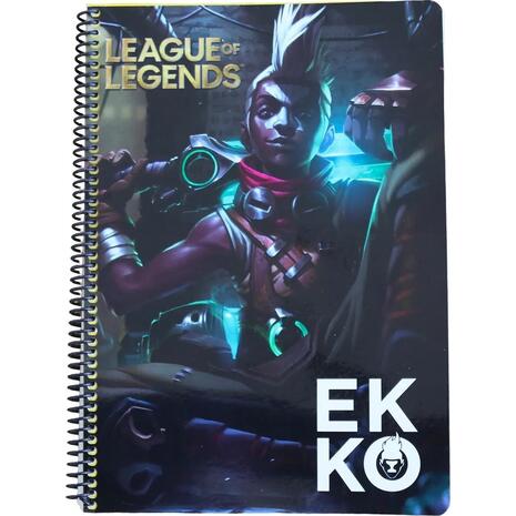 Τετράδιο σπιράλ GIM League of Legends Α4 2 θεμάτων 70 φύλλα διάφορα σχέδια (345-05440) - Ανακάλυψε Τετράδια σχολικά για μαθητές και φοιτητές για το γραφείο ή το σπίτι από το Oikonomou-shop.gr.