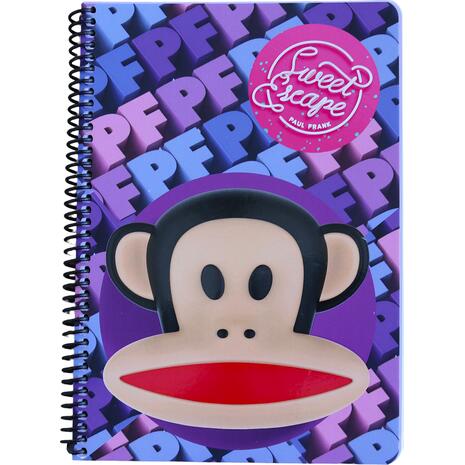 Τετράδιο σπιράλ BMU Paul Frank Patte 17x25cm 70 φύλλα σε διάφορα σχέδια (346-74402) - Ανακάλυψε Τετράδια σχολικά για μαθητές και φοιτητές για το γραφείο ή το σπίτι από το Oikonomou-shop.gr.