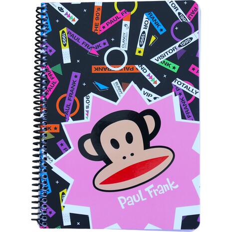 Τετράδιο σπιράλ BMU Paul Frank Patte 17x25cm 70 φύλλα σε διάφορα σχέδια (346-74402) - Ανακάλυψε Τετράδια σχολικά για μαθητές και φοιτητές για το γραφείο ή το σπίτι από το Oikonomou-shop.gr.