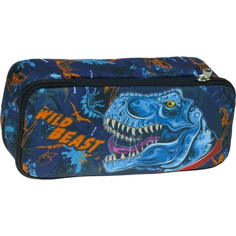 Κασετίνα οβαλ BMU Wild Dino Beast (357-07141) - Ανακάλυψε επώνυμες Κασετίνες κορυφαίων brands και συνδύασέ τες με τις αγαπημένες σου Σχολικές Τσάντες από το Oikonomou-Shop.gr.