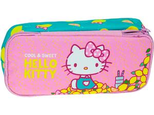 Κασετίνα οβάλ GIM Hello Kitty Lemonade (335-70144) - Ανακαλύψτε επώνυμες Κασετίνες κορυφαίων brands και συνδύασέ τες με τις αγαπημένες σου Σχολικές Τσάντες από το Oikonomou-Shop.gr.