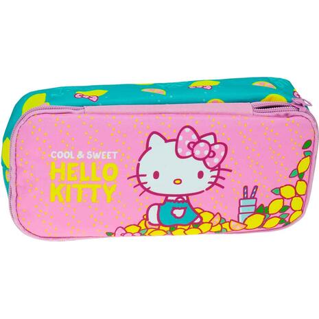 Κασετίνα οβάλ GIM Hello Kitty Lemonade (335-70144) - Ανακαλύψτε επώνυμες Κασετίνες κορυφαίων brands και συνδύασέ τες με τις αγαπημένες σου Σχολικές Τσάντες από το Oikonomou-Shop.gr.