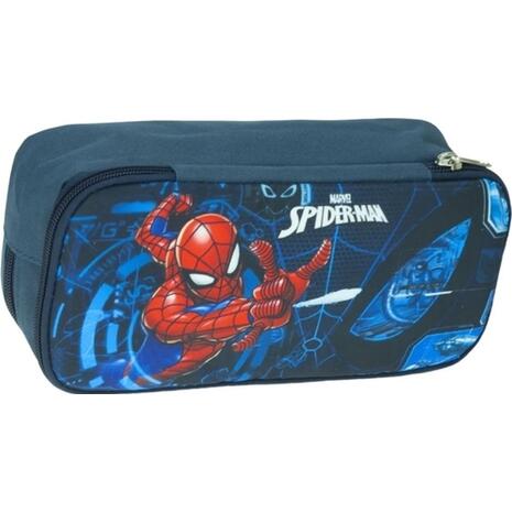 Κασετίνα οβάλ GIM Spiderman Digital (337-03144) - Ανακαλύψτε επώνυμες Κασετίνες κορυφαίων brands και συνδύασέ τες με τις αγαπημένες σου Σχολικές Τσάντες από το Oikonomou-Shop.gr.