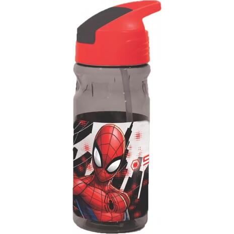 Παγουρίνο GIM Flip Spiderman Classic 500ml (557-15203) - Ανακαλύψτε Πλαστικά Παγούρια επώνυμων brands που μπορείτε να βασιστείτε και να εμπιστευτείτε για τα παιδιά σας από το Oikonomou-shop.