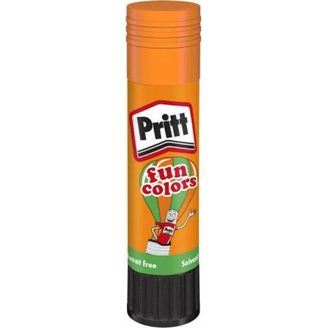 Κόλλα stick Pritt Fun Color 10gr πορτοκαλί