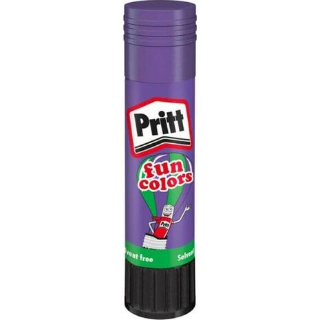 Κόλλα stick Pritt Fun Color 10gr μωβ