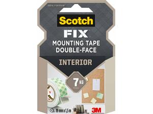 Κολλητική ταινία διπλής όψης 3M Scotch Mounting Indoor 19mm x 1.5m