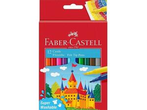 Μαρκαδόροι ζωγραφικής Faber Castell Superwashable (συσκευασία 12 τεμαχίων) (554212)