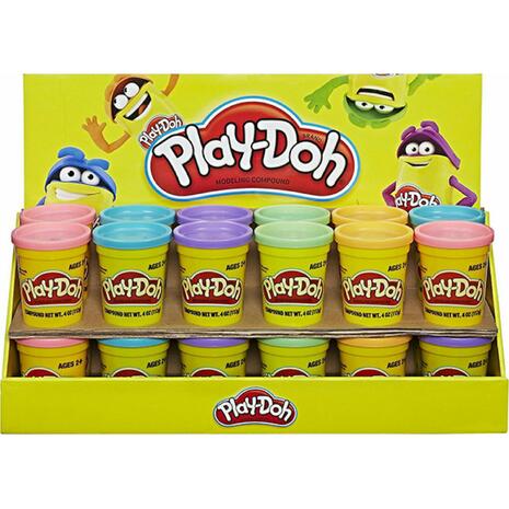 Play-Doh Μονό Βαζάκι 112gr σε διάφορα χρώματα (819-67560)