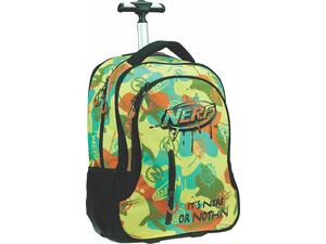 Σακίδιο τρόλεϊ GIM Nerf Camo (Δώρο Nerf Elite 2.0 ACE) (336-33074) - Ανακάλυψε μεγάλη ποικιλία από Σχολικές Τσάντες Τρόλεϊ για να ξεκινήσετε την νέα σχολική χρονιά χωρίς περιττά βάρη από το Oikonomou-Shop.gr.