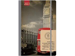 Ημερολόγιο εβδομαδιαίο NEXT Academic Gallery Flexi 14x21cm 2023 Big Ben