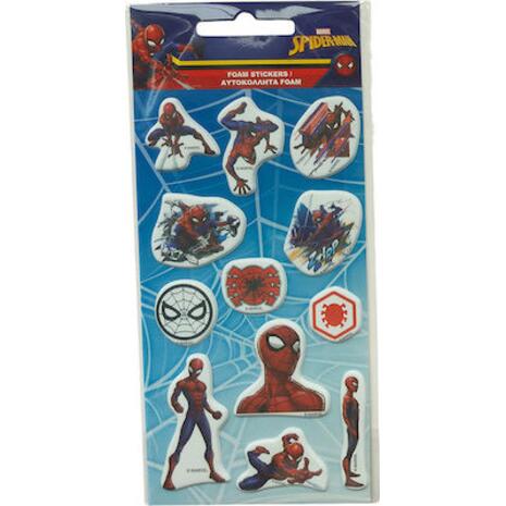 Αυτοκόλλητα Gim Foam Spiderman (777-51938) - Ανακάλυψε Σχολικές Ετικέτες με τους αγαπημένους σου ήρωες και με διάφορα σχέδια από το Oikonomou-shop.gr.