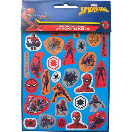 Αυτοκόλλητα Gim Max Spiderman (συσκευασία 600 τεμαχίων) (777-51979)