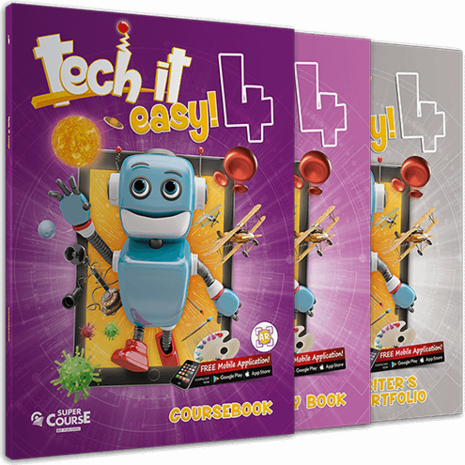 Tech It Easy 4 Pack, +CD+Revision Book