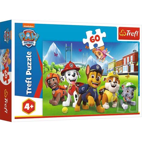 Παζλ TREFL paw patrol on the grass (60 τεμαχίων) (17375) - Ανακάλυψε Πάζλ με ποικίλα θέματα και εντυπωσιακή τεχνοτροπία για ενήλικες και παιδιά από το Oikonomou-shop.gr.