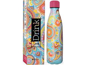 Μπουκάλι θερμός i drink ID0429 therm bottle 500ml Paisley - Ανακαλύψτε Μεταλλικά Παγουρίνο που μπορείτε να βασιστείτε και να εμπιστευτείτε για τα παιδιά σας από το Oikonomou-shop.