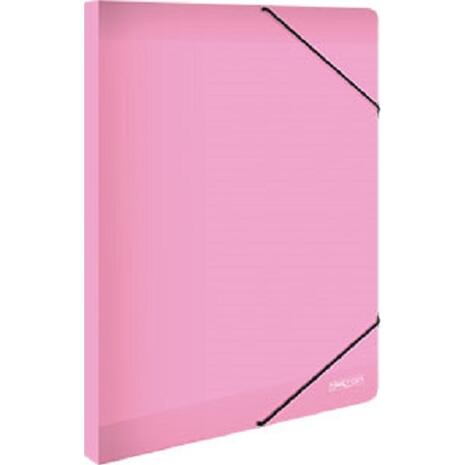 Κουτί Αρχειοθέτησης με λάστιχο Metron Fun πλαστικό 25x35x3cm ροζ