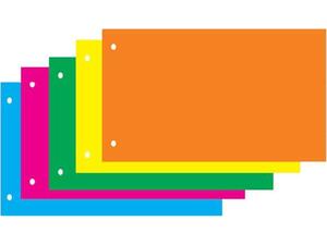 Διαχωριστικά χάρτινα Next οριζόντια 23x12εκ (συσκευασία 100 τεμαχίων) (Διάφορα χρώματα)
