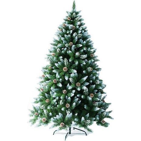 Χριστουγεννιάτικο δέντρο πράσινο με κουκουνάρες 1.5m - Ανακάλυψε όλα τα Xριστουγεννιάτικα Eίδη για να είσαι έτοιμος έως τα Χριστούγεννα από το Oikonomou-shop.gr