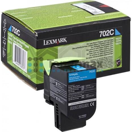 Toner εκτυπωτή Lexmark 70C20C0 Standard Cyan -1k Pgs