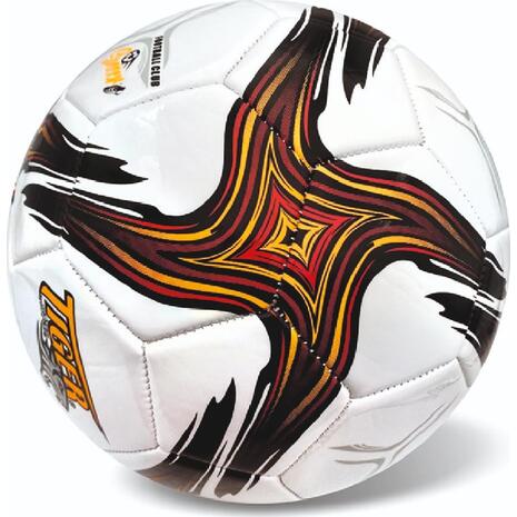 Μπάλα ποδοσφαίρου συνθετική δερμάτινη Startoys Tiger Galaxy fluo orange (35/847)