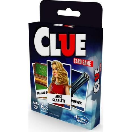 Επιτραπέζιο Clue Card Game, παιχνίδι με κάρτες (E7589), για 3-4 Παίκτες 8+ Ετών.