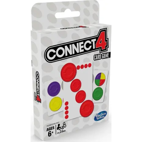 Επιτραπέζιο Connect 4 Card Game, παιχνίδι με κάρτες, για 2-4 Παίκτες 6+ Ετών (E8388) - Ανακάλυψε Επιτραπέζια παιχνίδια για παιδιά, ενήλικους και για όλη την οικογένεια από το Oikonomou-shop.gr.