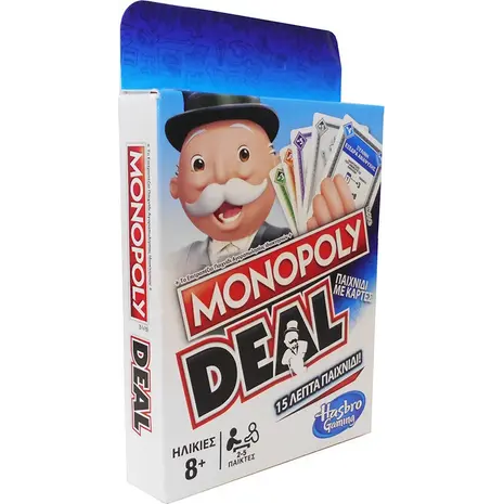 Monopoly Deal Παιχνίδι με Κάρτες  (E3113)