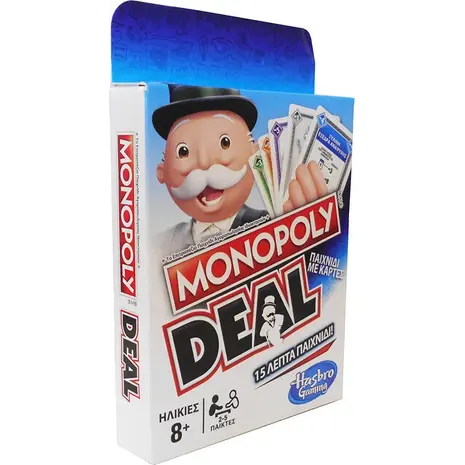 Monopoly Deal Παιχνίδι με Κάρτες  (E3113)