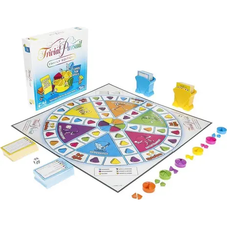 Επιτραπέζιο Trivial Pursuit Family Edition (E1921) - Ανακάλυψε Επιτραπέζια παιχνίδια για παιδιά, ενήλικους και για όλη την οικογένεια από το Oikonomou-shop.gr.