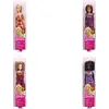 Κούκλα Barbie λουλουδάτα φορέματα διάφορα σχέδια (GBK92)