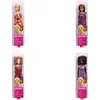Κούκλα Barbie λουλουδάτα φορέματα διάφορα σχέδια (GBK92)