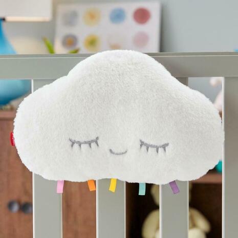 Κρεμαστό Παιχνίδι Κούνιας Fisher Price με Μουσική Twinkle & Cuddle Cloud Soother Μουσικός προβολέας μαλακό συννεφάκι (GJD44)