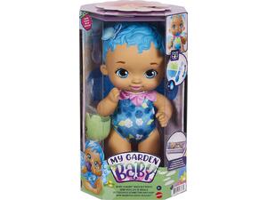Κούκλα My Garden Baby μωράκι ώρα για φαγητό με μπλε μαλλιά (GYP01)