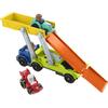 Σετ Φορτηγό Fisher Price  Little People Ramp N Go Carrier wheelies νταλίκα (HBX23)