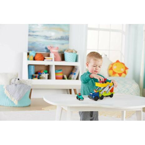 Σετ Φορτηγό Fisher Price  Little People Ramp N Go Carrier wheelies νταλίκα (HBX23)