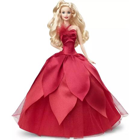 Κούκλα Barbie Holiday συλλεκτική ξανθιά (HBY03)