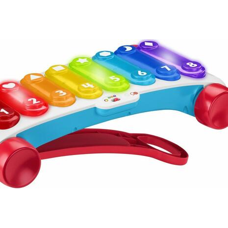 Εκπαιδευτικό μεγάλο ξυλόφωνο Fisher Price Ελληνικά & Αγγλικά (HJK36)