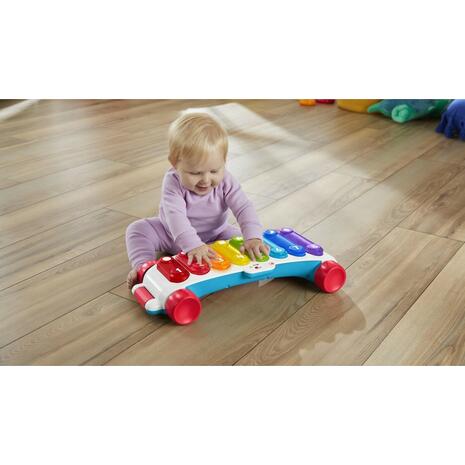 Εκπαιδευτικό μεγάλο ξυλόφωνο Fisher Price Ελληνικά & Αγγλικά (HJK36)