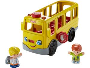 Όχημα Σχολικό με Μουσική Fisher Price Little People (Μιλάει Ελληνικά)  (HDJ25)