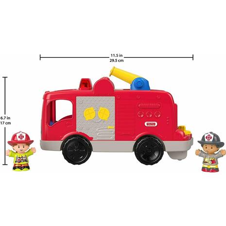 Όχημα πυροσβεστικό Fisher Price Little people (μιλάει Ελληνικά)