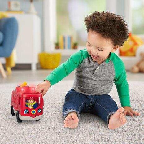 Όχημα πυροσβεστικό Fisher Price Little people (μιλάει Ελληνικά)