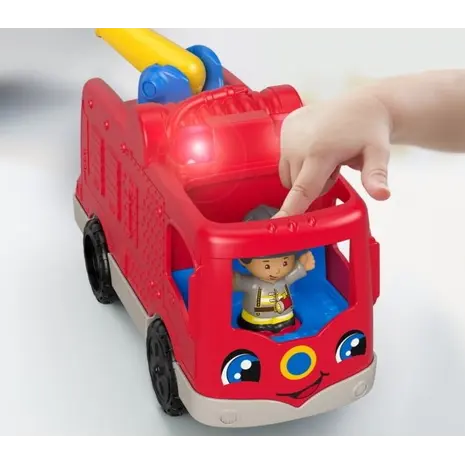 Όχημα πυροσβεστικό Fisher Price Little people (μιλάει Ελληνικά)