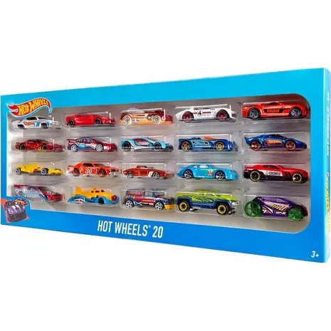 Αυτοκινητάκια Hot Wheels σετ 20 τεμαχίων σε διάφορα σχέδια (H7045)