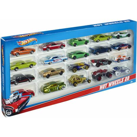 Αυτοκινητάκια Hot Wheels σετ 20 τεμαχίων σε διάφορα σχέδια (H7045)